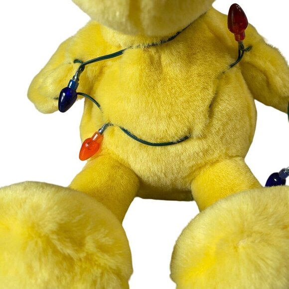Peanuts Woodstock Plush With Christmas Lights & Beanie Animated "Jingle Bells" - Picture 4 of 8